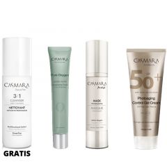 Casmara Deep Cleanser  + Pure Oxygen Hydro-Nutri Cream + Mask Oxygenating + Photo Aging Control Gel Cream